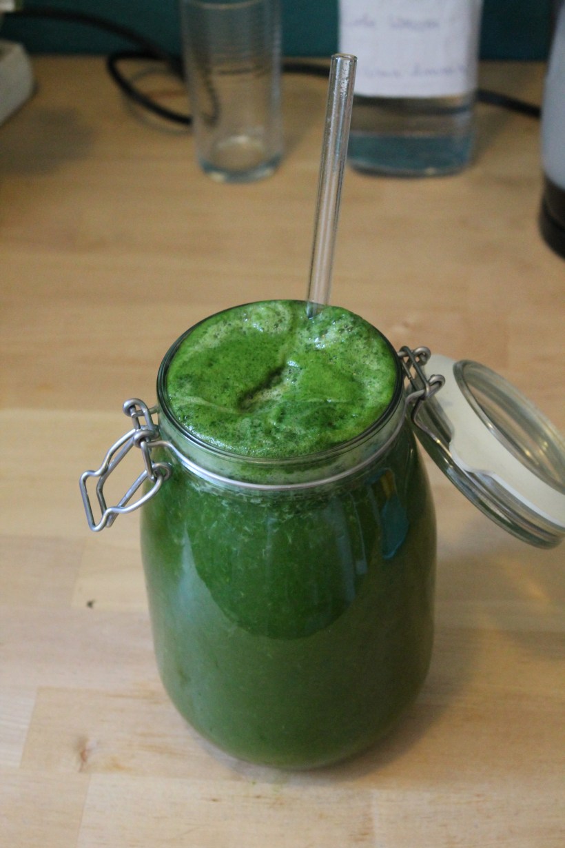 einer zum ersten Frühstück